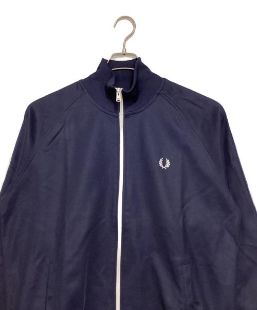 FRED PERRY（フレッドペリー）FRED PERRY (フレッドペリー) Taped Track Jacket（テープドトラックジャケット） ネイビー サイズ:Lの古着・服飾アイテム