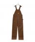 CarHartt（カーハート）の古着「60s復刻オーバーオール」｜ブラウン