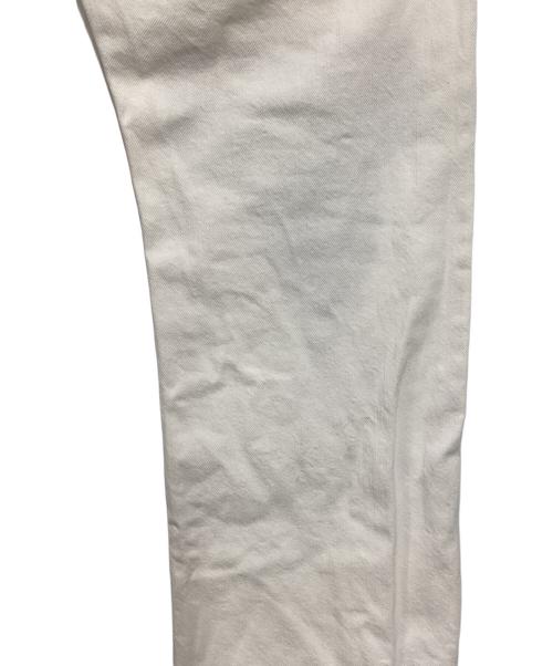 POLO RALPH LAUREN（ポロ・ラルフローレン）POLO RALPH LAUREN (ポロ・ラルフローレン) ダメージ加工デニムパンツ ホワイト サイズ:33/30の古着・服飾アイテム