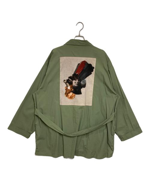 TIGHTBOOTH PRODUCTION（タイトブースプロダクション）TIGHTBOOTH PRODUCTION (タイトブースプロダクション) BIO TAILORED JKT （バイオテーラードジャケット） カーキ サイズ:XLの古着・服飾アイテム