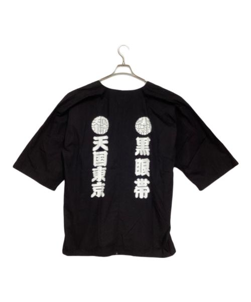 WACKO MARIA（ワコマリア）WACKO MARIA (ワコマリア) BlackEyePatch (ブラックアイパッチ) コラボダボシャツ ブラック サイズ:XLの古着・服飾アイテム