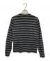 tricot COMME des GARCONS (トリココムデギャルソン) ボーダーニット グレー×ブラック サイズ:FREE：6000円