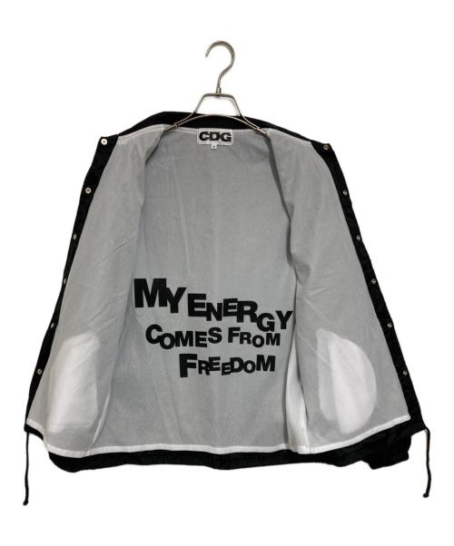 CDG（シーディージー）CDG (シーディージー) コーチジャケット ブラック サイズ:Sの古着・服飾アイテム