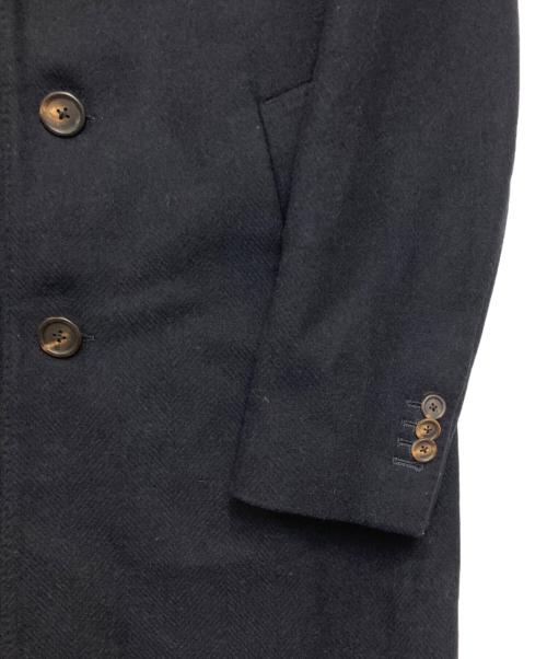 LARDINI（ラルディーニ）LARDINI (ラルディーニ) 3Bチェスターコート ネイビー サイズ:44の古着・服飾アイテム