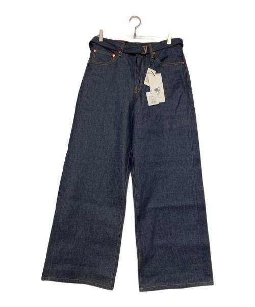 LEVI'S（リーバイス）LEVI'S (リーバイス) sacai (サカイ) コラボ バギージーンズ インディゴ サイズ:W32 L32 (SIZE 2)の古着・服飾アイテム