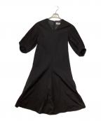 flicka×TOMORROW LANDフリッカ×トゥモローランド）の古着「別注Vネックワンピース」｜ブラック
