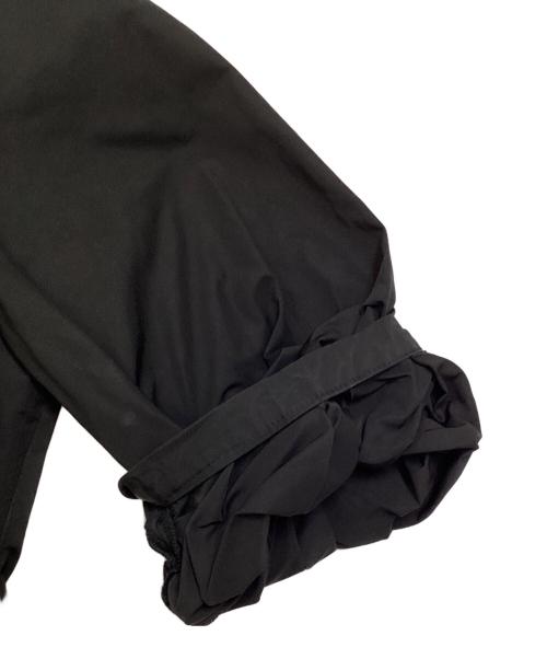 flicka（フリッカ）flicka (フリッカ) TOMORROW LAND (トゥモローランド) 別注Vネックワンピース ブラックの古着・服飾アイテム