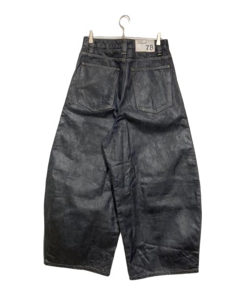 FEINICKO（フェイニコ）FEINICKO (フェイニコ) コーティングバギーデニムパンツ インディゴ サイズ:Mの古着・服飾アイテム