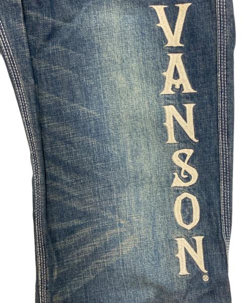 VANSON（バンソン）VANSON (バンソン) 刺繍デニムパンツ インディゴ サイズ:34の古着・服飾アイテム