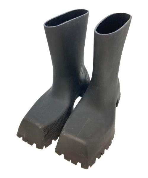 BALENCIAGA（バレンシアガ）BALENCIAGA (バレンシアガ) TROOPER RUBBER ブラック サイズ:39の古着・服飾アイテム