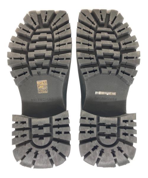 BALENCIAGA（バレンシアガ）BALENCIAGA (バレンシアガ) TROOPER RUBBER ブラック サイズ:39の古着・服飾アイテム