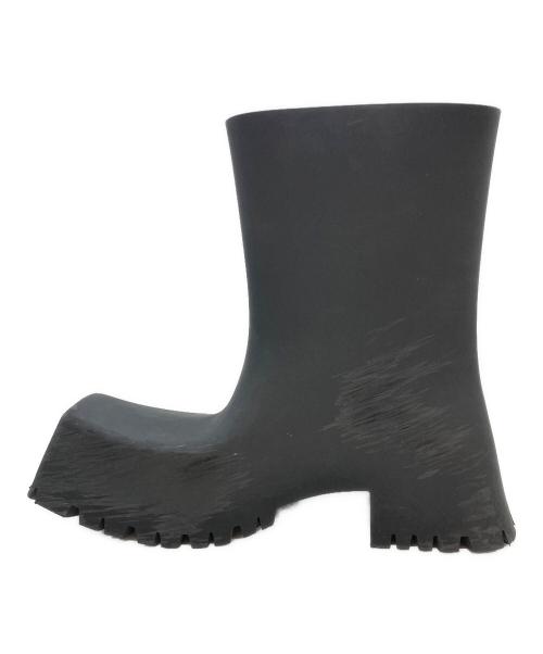 BALENCIAGA（バレンシアガ）BALENCIAGA (バレンシアガ) TROOPER RUBBER ブラック サイズ:39の古着・服飾アイテム