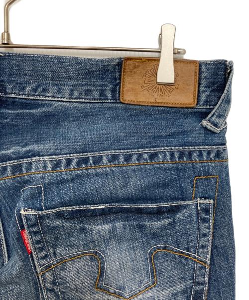 TORNADO MART（トルネードマート）TORNADO MART (トルネードマート) ローライズフレアデニムパンツ ブルー サイズ:Lの古着・服飾アイテム