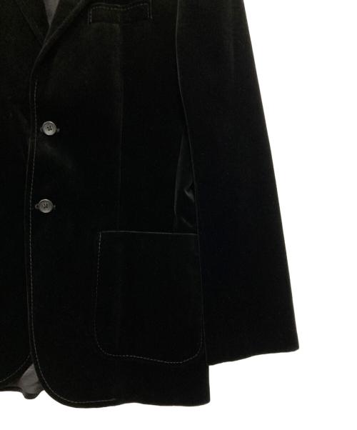 GAP（ギャップ）GAP (ギャップ) 2Bベルベットテーラードジャケット ブラック サイズ:Mの古着・服飾アイテム