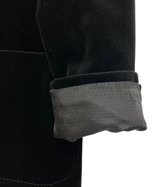 GAP（ギャップ）GAP (ギャップ) 2Bベルベットテーラードジャケット ブラック サイズ:Mの古着・服飾アイテム