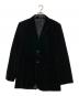 GAP（ギャップ）の古着「2Bベルベットテーラードジャケット」｜ブラック