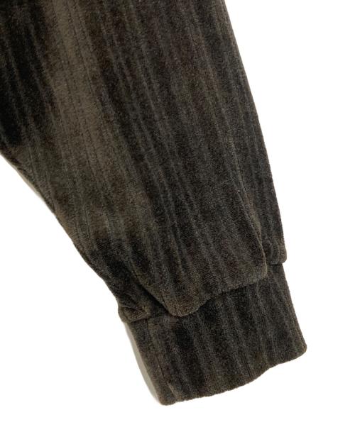 ISSEY MIYAKE MEN（イッセイミヤケメン）ISSEY MIYAKE MEN (イッセイミヤケメン) ベルベットモックネックリブカットソー ブラウン サイズ:FREEの古着・服飾アイテム