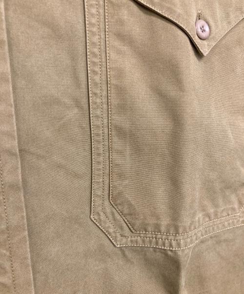 CHRISTOPHE LEMAIRE（クリストフ ルメール）CHRISTOPHE LEMAIRE (クリストフ ルメール) ワークシャツ ブラウン サイズ:2の古着・服飾アイテム