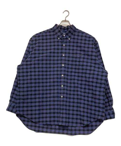 RALPH LAUREN（ラルフローレン）RALPH LAUREN (ラルフローレン) ボタンダウンシャツ パープル サイズ:XXLの古着・服飾アイテム