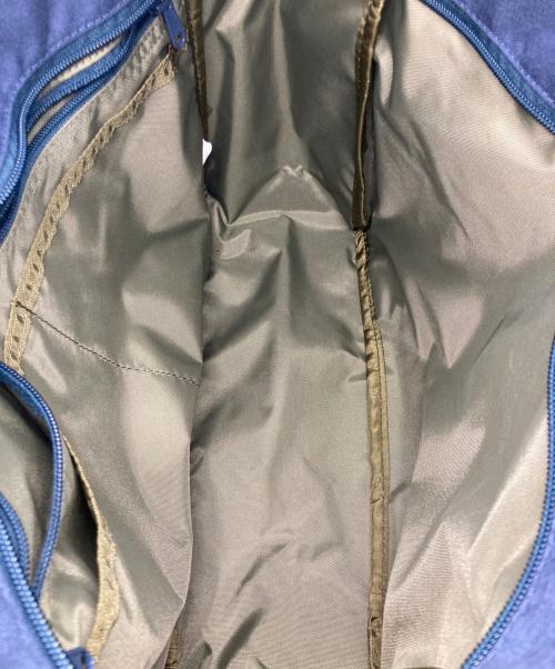 BRIEFING（ブリーフィング）BRIEFING (ブリーフィング) green label relaxing (グリーンレーベルリラクシング) W バケット トートバッグ ネイビーの古着・服飾アイテム