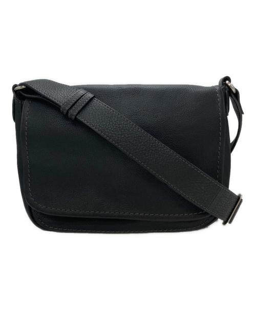 土屋鞄（ツチヤカバン）土屋鞄 (ツチヤカバン) トーンオイルヌメ ミディアムショルダー ブラックの古着・服飾アイテム
