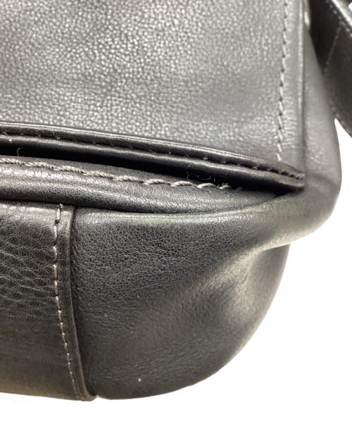 土屋鞄（ツチヤカバン）土屋鞄 (ツチヤカバン) トーンオイルヌメ ミディアムショルダー ブラックの古着・服飾アイテム