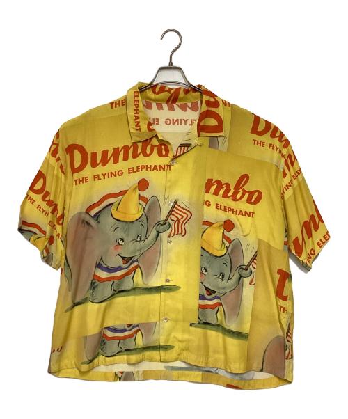Porter Classic（ポータークラシック）Porter Classic (ポータークラシック) DISNEY (ディズニー) ALOHA SHIRT DUMBO イエロー×オレンジ サイズ:Lの古着・服飾アイテム