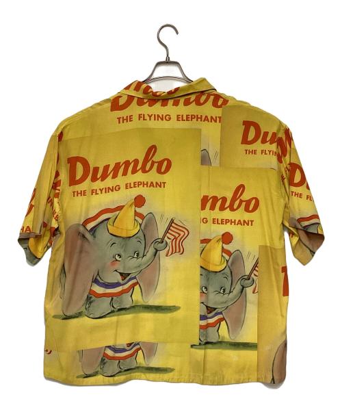 Porter Classic（ポータークラシック）Porter Classic (ポータークラシック) DISNEY (ディズニー) ALOHA SHIRT DUMBO イエロー×オレンジ サイズ:Lの古着・服飾アイテム