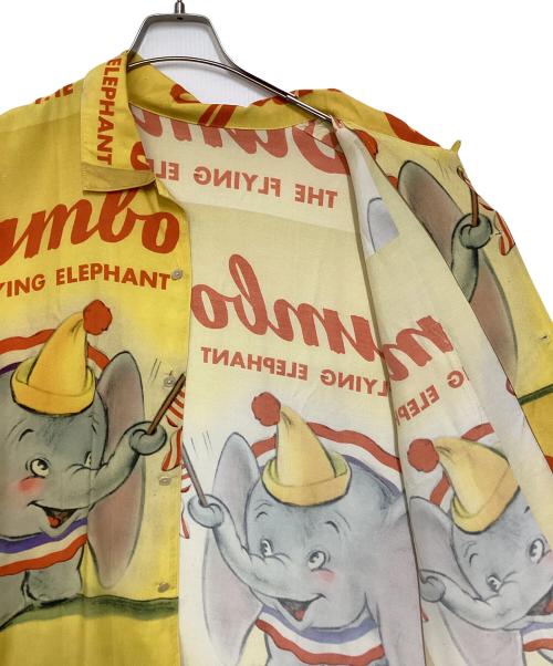 Porter Classic（ポータークラシック）Porter Classic (ポータークラシック) DISNEY (ディズニー) ALOHA SHIRT DUMBO イエロー×オレンジ サイズ:Lの古着・服飾アイテム