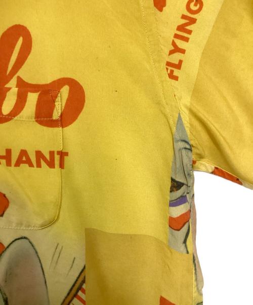 Porter Classic（ポータークラシック）Porter Classic (ポータークラシック) DISNEY (ディズニー) ALOHA SHIRT DUMBO イエロー×オレンジ サイズ:Lの古着・服飾アイテム