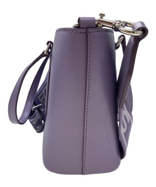 MARC JACOBS（マークジェイコブス）MARC JACOBS (マークジェイコブス) 2WAYショルダーバッグ パープルの古着・服飾アイテム