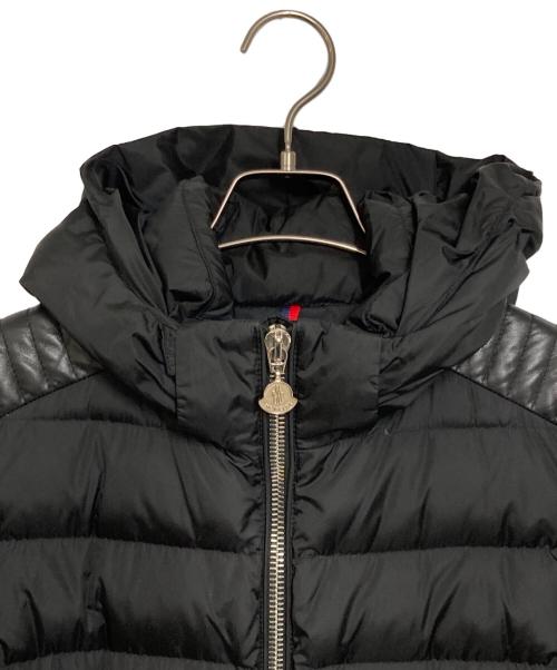 MONCLER（モンクレール）MONCLER (モンクレール) ダウンコート ブラック サイズ:1の古着・服飾アイテム