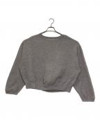 Nobleノーブル）の古着「スポンジシアーニットプルオーバー」｜グレー