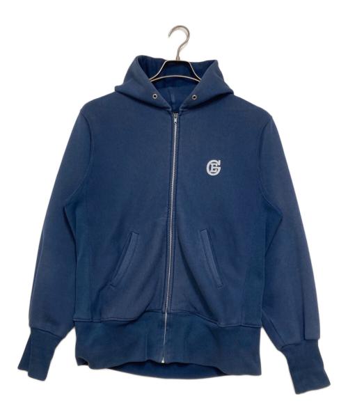 GOODENOUGH（グッドイナフ）GOODENOUGH (グッドイナフ) ジップパーカー ブルー サイズ:Ｍの古着・服飾アイテム