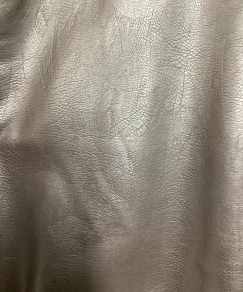 Sefr（セファ）Sefr (セファ) フェイクレザージャケット ブラウン サイズ:XLの古着・服飾アイテム