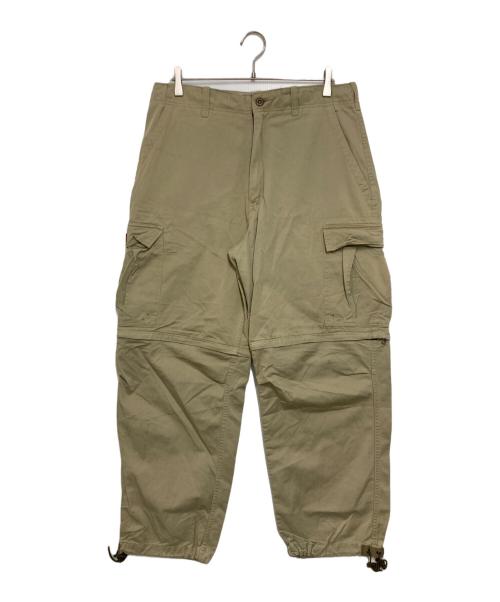 Abercrombie & Fitch（アバクロンビー アンド フィッチ）Abercrombie & Fitch (アバクロンビー アンド フィッチ) デタッチャブルカーゴパンツ ベージュ サイズ:Mの古着・服飾アイテム