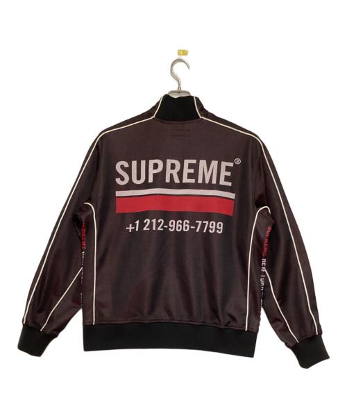 SUPREME（シュプリーム）SUPREME (シュプリーム) World Famous Jacquard Track Jacket バーガンディー サイズ:Ｍの古着・服飾アイテム