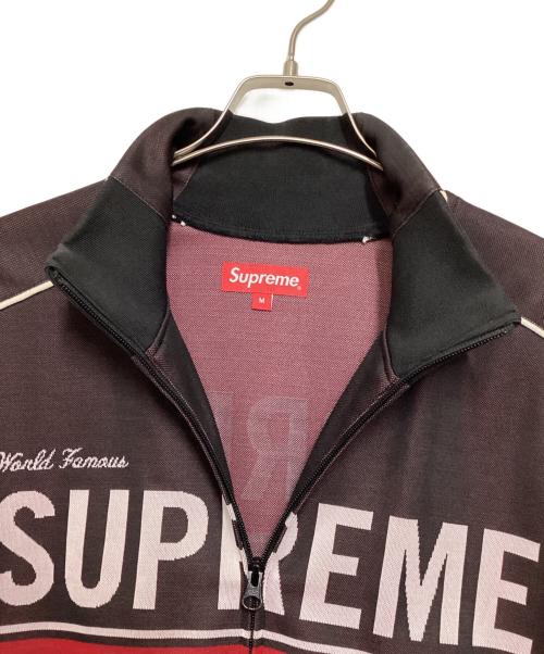 SUPREME（シュプリーム）SUPREME (シュプリーム) World Famous Jacquard Track Jacket バーガンディー サイズ:Ｍの古着・服飾アイテム