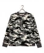 BlackEyePatchブラックアイパッチ）の古着「HWC CAMO L/S TEE」｜グレー×ブラック