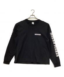 WACKO MARIA（ワコマリア）の古着「WASHED HEAVY WEIGHT LONG SLEEVE T-SHIRT 」｜ブラック