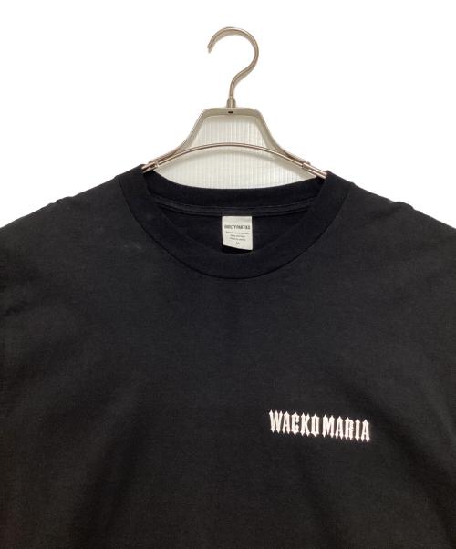 WACKO MARIA（ワコマリア）WACKO MARIA (ワコマリア) WASHED HEAVY WEIGHT LONG SLEEVE T-SHIRT  ブラック サイズ:Mの古着・服飾アイテム
