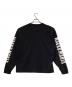 WACKO MARIA (ワコマリア) WASHED HEAVY WEIGHT LONG SLEEVE T-SHIRT  ブラック サイズ:M：10000円