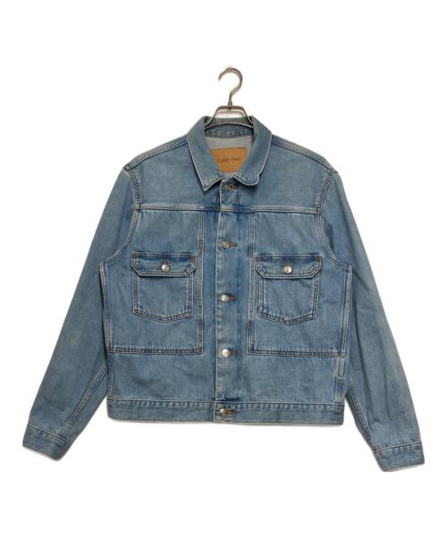 Calvin Klein（カルバンクライン）Calvin Klein (カルバンクライン) デニムジャケット インディゴ サイズ:Ｍの古着・服飾アイテム