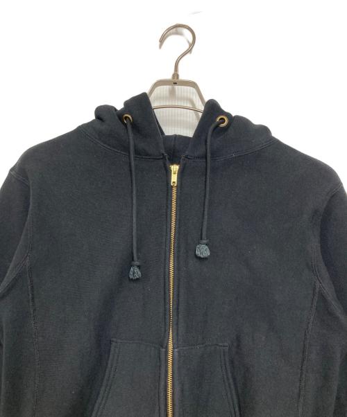 Champion（チャンピオン）Champion (チャンピオン) リバースウィーブジップパーカー ブラック サイズ:Ｍの古着・服飾アイテム
