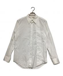 GROUND Y（グラウンドワイ）の古着「Yステッチ アシンメトリーシャツ」｜ホワイト