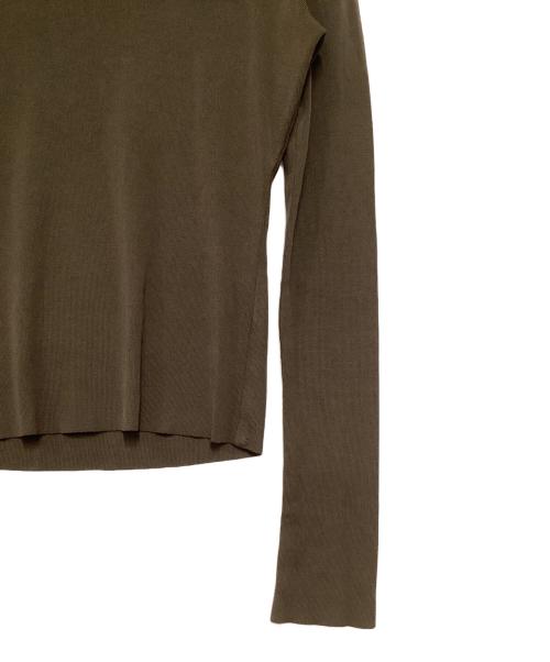 FOXEY BOUTIQUE（フォクシー ブティック）FOXEY BOUTIQUE (フォクシー ブティック) タートルネックニット ブラウン サイズ:38の古着・服飾アイテム