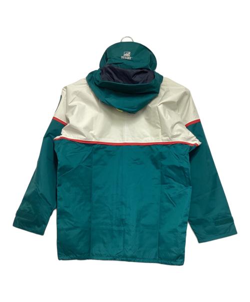 PRO RAINER（プロ レイナー）PRO RAINER (プロ レイナー) レインスーツ ナイロンジャケット グリーン×ホワイト サイズ:XSの古着・服飾アイテム