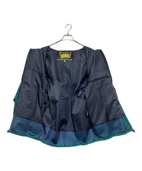 PRO RAINER（プロ レイナー）PRO RAINER (プロ レイナー) レインスーツ ナイロンジャケット グリーン×ホワイト サイズ:XSの古着・服飾アイテム