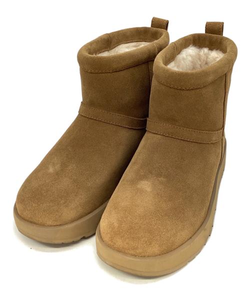 UGG（アグ）UGG (アグ) W CLASSIC MINI WATERPROOF ブラウン サイズ:24ｃｍの古着・服飾アイテム