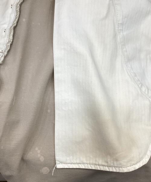 COMME des GARCONS HOMME（コムデギャルソン オム）COMME des GARCONS HOMME (コムデギャルソン オム) ブリーチデザインパンツ ベージュ サイズ:XSの古着・服飾アイテム